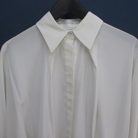 ヴィクトリアベッカム Victoria Beckham 長袖 シャツ ブラウス 36 白系  