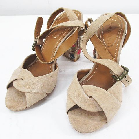 See By Chloé ベージュ スウェードサンダル
