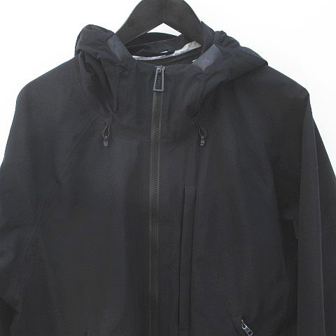 ポールスミス PAUL SMITH マウンテンパーカー L 黒系 ブラック ジップ 