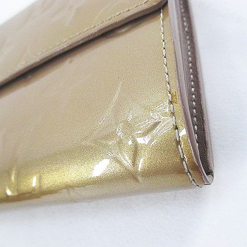 LOUIS VUITTON ヴェルニ ポルトフォイユ サラ 長財布 ゴールド 楽天市場】【中古】【財布】 LOUIS VUITTON ルイ ヴィトン