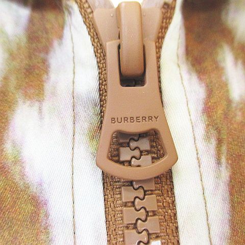 バーバリー BURBERRY 鹿柄 バンビ ジャケット パーカ フード 34  