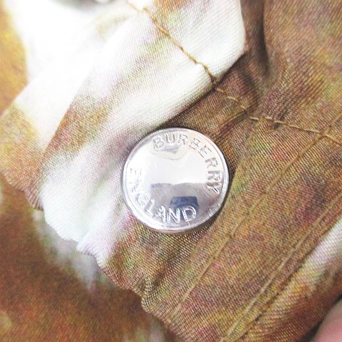 バーバリー BURBERRY 鹿柄 バンビ ジャケット パーカ フード 34  