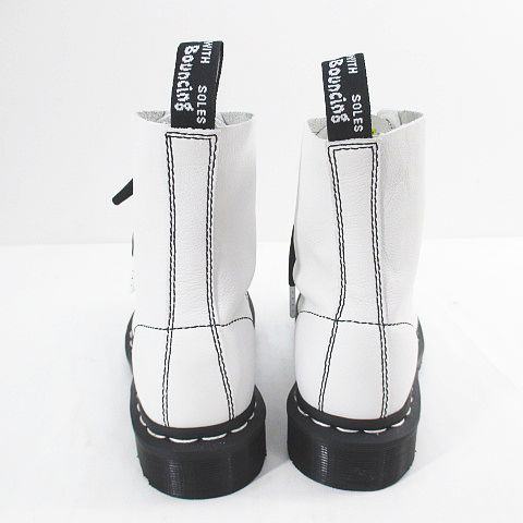 ドクターマーチン DR.MARTENS 8ホール ブーツ ブラックステッチ