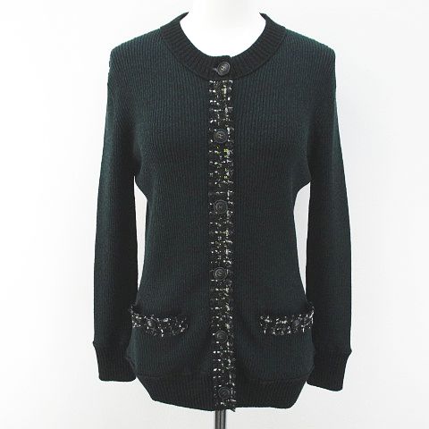 シャネル CHANEL P57386K07531 MD253 長袖 カーディガン ニット 