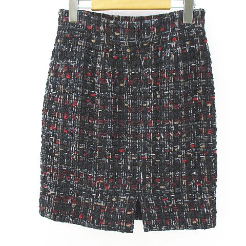シャネル CHANEL P39774V28558 M7150 膝丈 タイトスカート ツイード 