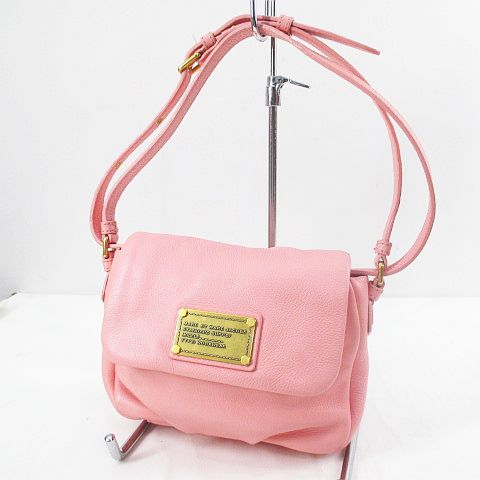 MARC JACOBS マークバイマークジェイコブス ショルダーバッグ ピンク