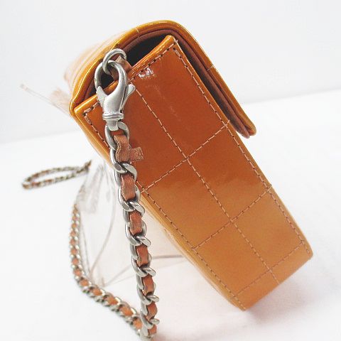シャネル CHANEL チョコバー チェーン ショルダーバッグ ココマーク 