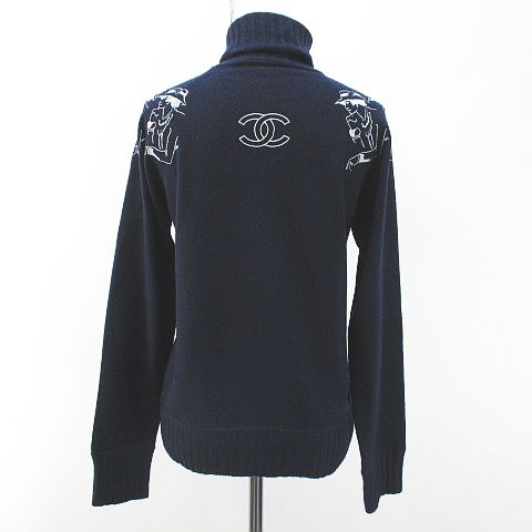 シャネル CHANEL P44514K04639 B4554 マドモアゼル ニット セーター 