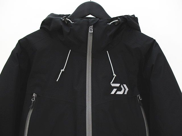 ダイワ Daiwa Dw 1908 釣り フィッシングウェア ゴアテックス ファブリクス ジャケット L 黒系 ブラック 防寒 メンズ 077 ベクトルパーク
