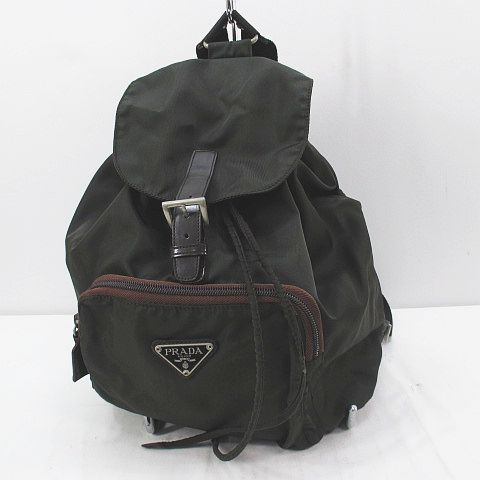 プラダ PRADA B4650F VELA バックパック リュックサック シルバー金具 