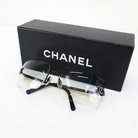 シャネル CHANEL 4092-B サングラス 62□15 120 ブラック 黒 CCマーク 