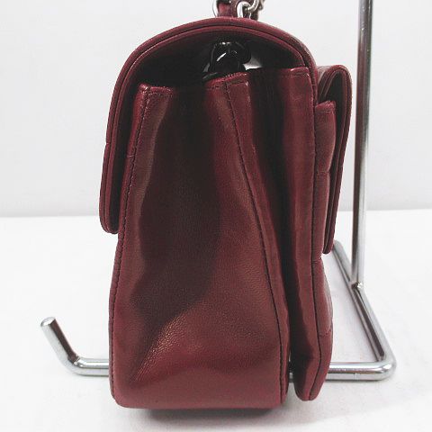 シャネル CHANEL チョコバー スエード チェーンショルダーバッグ  