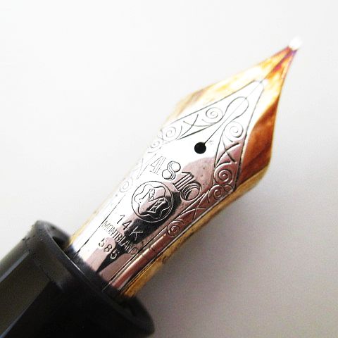 モンブラン MONT BLANC マイスターシュティック 万年筆 481014K 585 