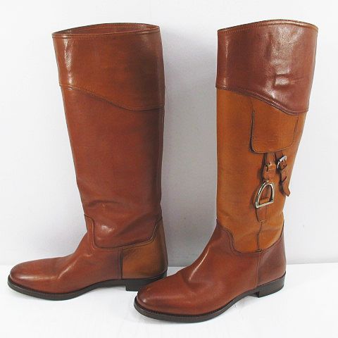 ラルフローレンコレクション Ralph Lauren COLLECTION ロングブーツ 