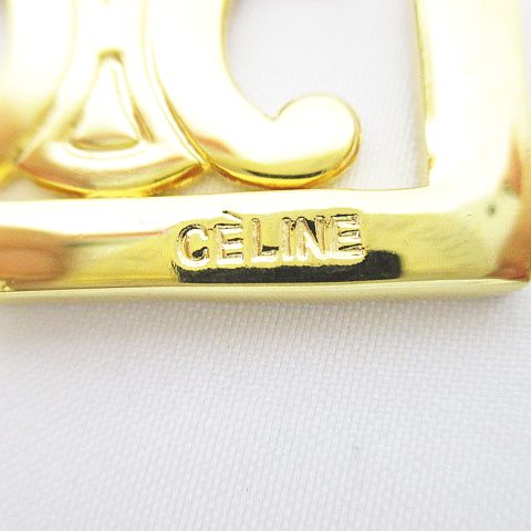 セリーヌ CELINE キーホルダー キーリング ロゴチャーム