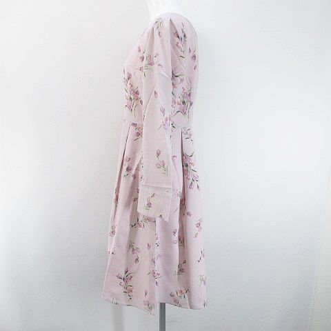未使用品 ミッシュマッシュ MISCH MASCH 花柄 フラワー 長袖 膝