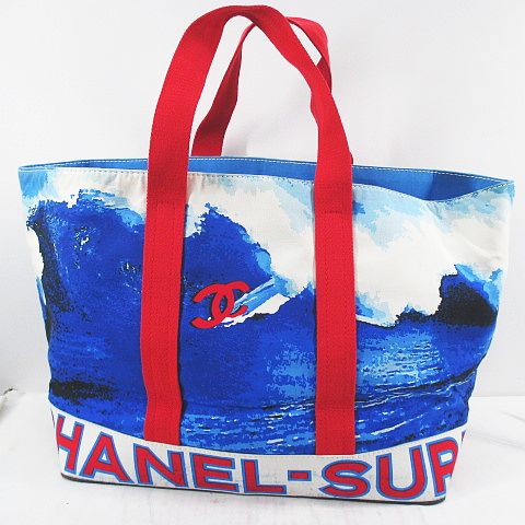 シャネル CHANEL サーフライントートバッグ サーフライン ココマーク 