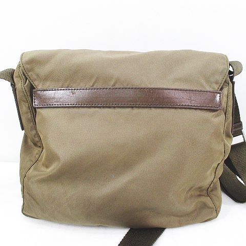 PRADA SPORT ショルダーバッグ　カーキ　ナイロン 特価品】PRADA カーキ ショルダーバッグ 斜めかけ ナイロン
