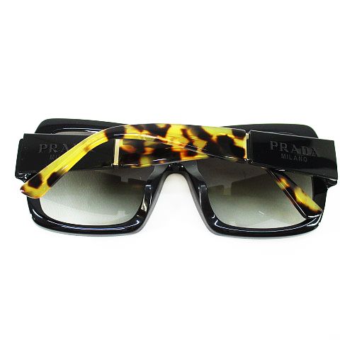 プラダ PRADA SPR21XF スクエアサングラス べっ甲柄 55□19 140