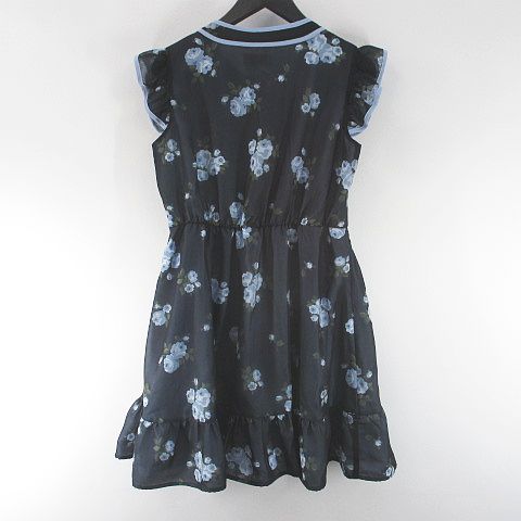 ケイトスペード KATE SPADE フレンチスリーブ ミニ丈 ワンピース 150  