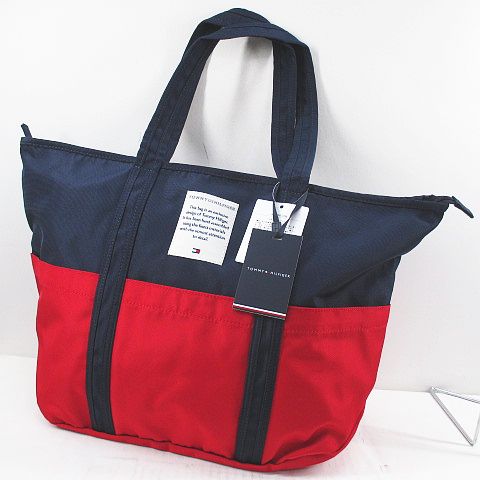 未使用品 トミーヒルフィガー TOMMY HILFIGER AM06784 カラーブロック 
