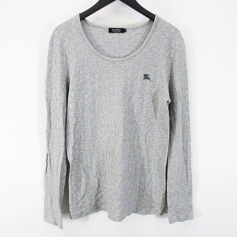 BLACK LABEL チェック柄長袖カットソー