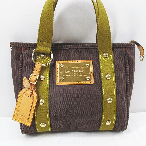 LOUIS VUITTON キャンバス アンティグア カバPM ハンドバッグ