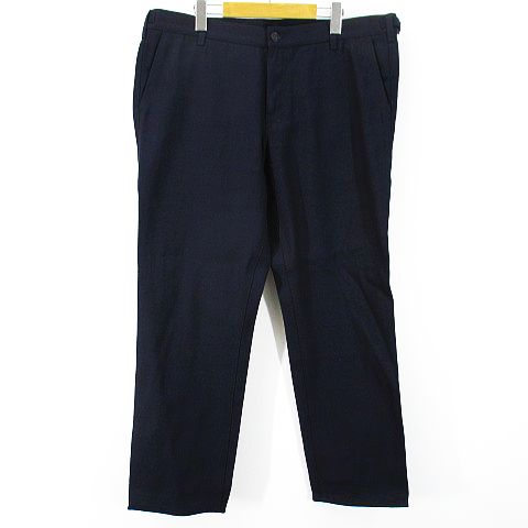 グッチ GUCCI 359407 XD165 ロング丈 ワークパンツ 52 ネイビー 紺 