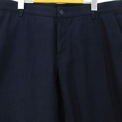 グッチ GUCCI 359407 XD165 ロング丈 ワークパンツ 52 ネイビー 紺 