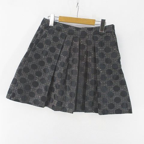 A|X ARMANI EXCHANGE ミニスカート ブラック/グレー