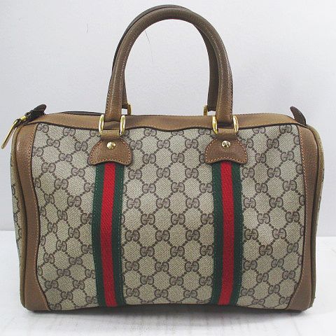 グッチ GUCCI オールドグッチ シェリーライン ボストン バッグ 002 098 
