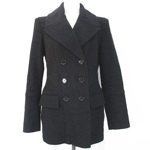 バーバリー ロンドン BURBERRY LONDON Pコート ピーコート カシミヤ混  