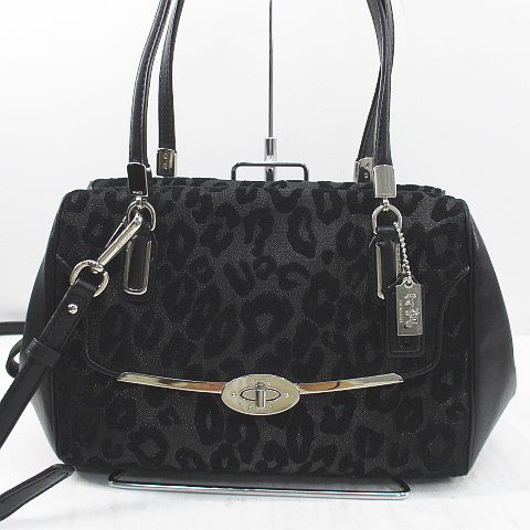 コーチ COACH 26287 マディソンシェニールオセロットスモールマデリン 