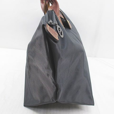 【極美品】ロンシャン　プリアージュ　ナイロン　トートバッグ　グレー LONGCHAMP 並行輸入 ロンシャン トートバッグ ライトグレー系 ル