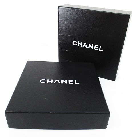 シャネル CHANEL 空箱 2点セット ブラック 黒 化粧箱 空き箱 ギフト 