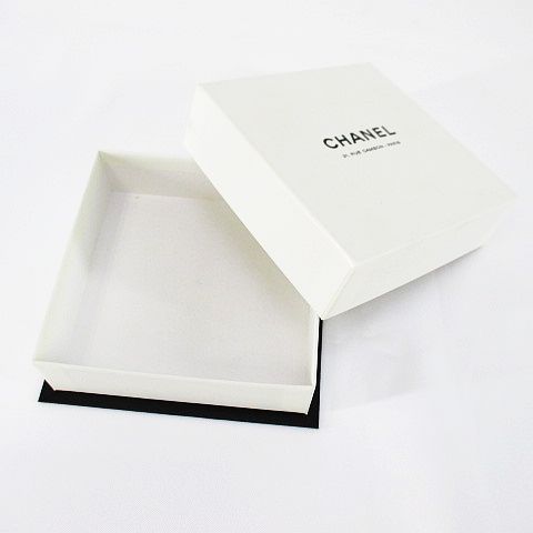 シャネル CHANEL 空箱 2点セット ホワイト 白 アクセサリーBOX サイズ 