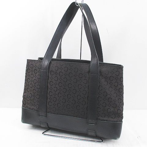 セリーヌ CELINE トートバッグ Cマカダム柄 バイカラー コンビ 