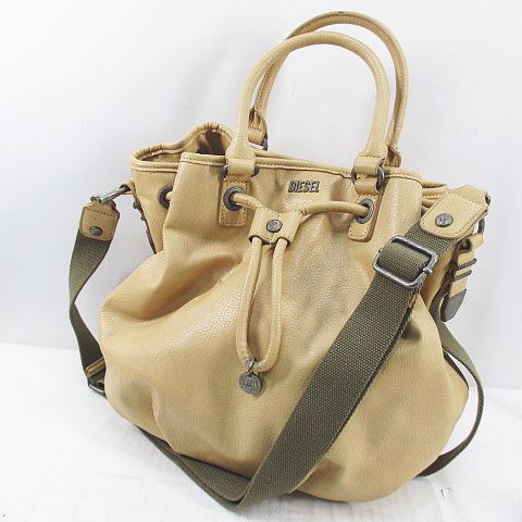 ディーゼル DIESEL ハンド ショルダー 2WAYバッグ コインチャーム 
