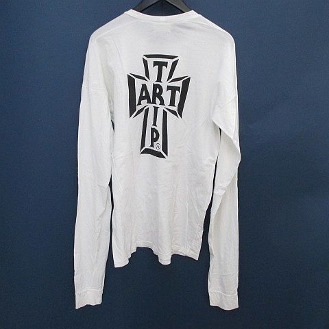 アリーズ Aries 長袖 Tシャツ カットソー ロンT 白系 ホワイト  