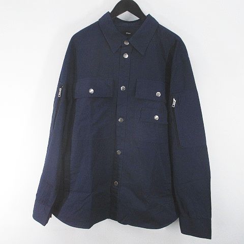未使用品 ディーゼル DIESEL A00097 0EAYK 長袖 シャツ コットンツイル 