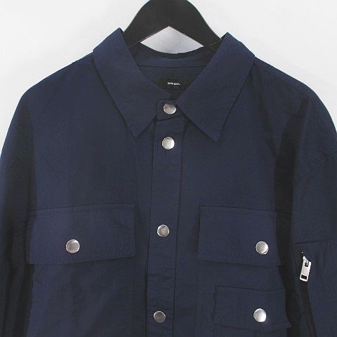 未使用品 ディーゼル DIESEL A00097 0EAYK 長袖 シャツ コットンツイル 