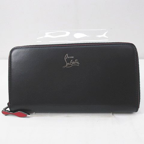 クリスチャンルブタン Christian louboutin 長財布 ラウンドファスナー 