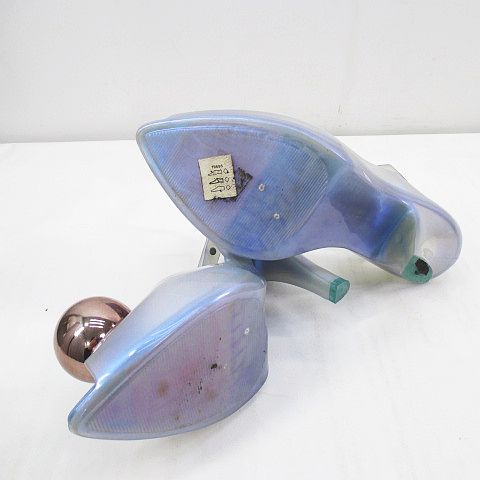 ヴィヴィアンウエストウッド メリッサ パンプス ラバー パープル Vivienne Westwood（靴/シューズ ・ パープル/紫色系）のフリマ