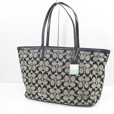 コーチ COACH 23465 シグネチャー トートバッグ セミショルダー 