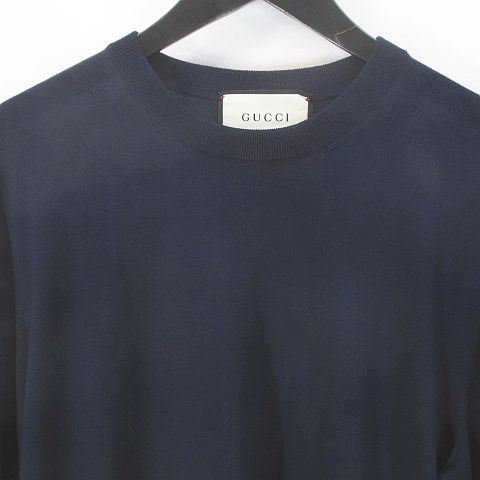 グッチ GUCCI 576810 XKAOW 長袖 クルーネック ニット セーター M 