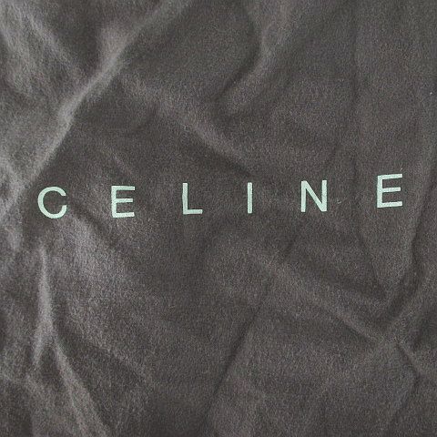 10枚‼️ CELINE セリーヌ　保存袋 セリーヌ CELINE 収納袋 保存袋 巾着 茶系 ブラウン ロゴ