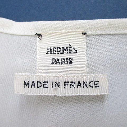 HERMES リボン総柄ノースリーブ エルメス HERMES リボン総柄ノースリーブ エルメス - メルカリ