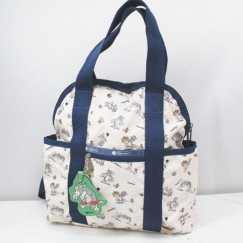 レスポートサック LesportSAC トム＆ジェリー 2WAYバッグ トート 