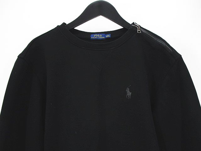 ポロ ラルフローレン POLO RALPH LAUREN 長袖 トレーナー M 黒系 
