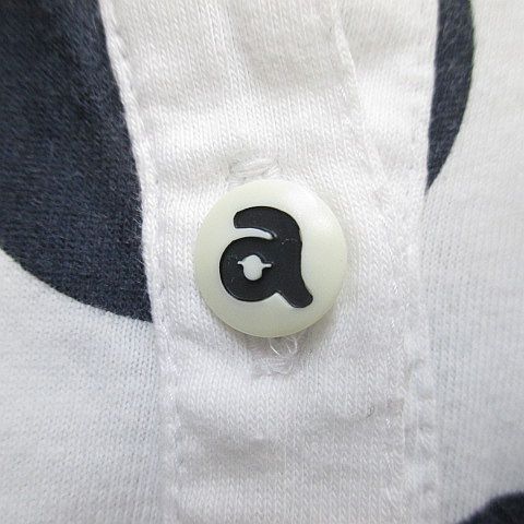 archivio - 36 白　ARCHIVIO  カッティング　ポロシャツ 未使用品 レディース アルチビオ archivio 半袖ポロシャツ 36(S